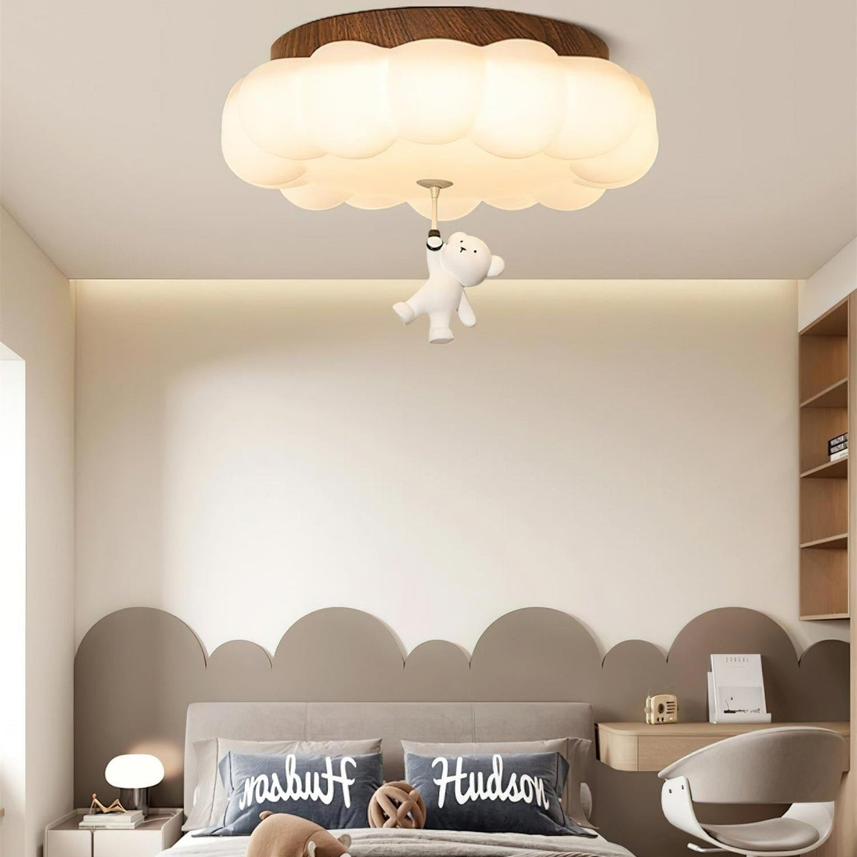 Quen Schattige Cake Beer Plafondlamp