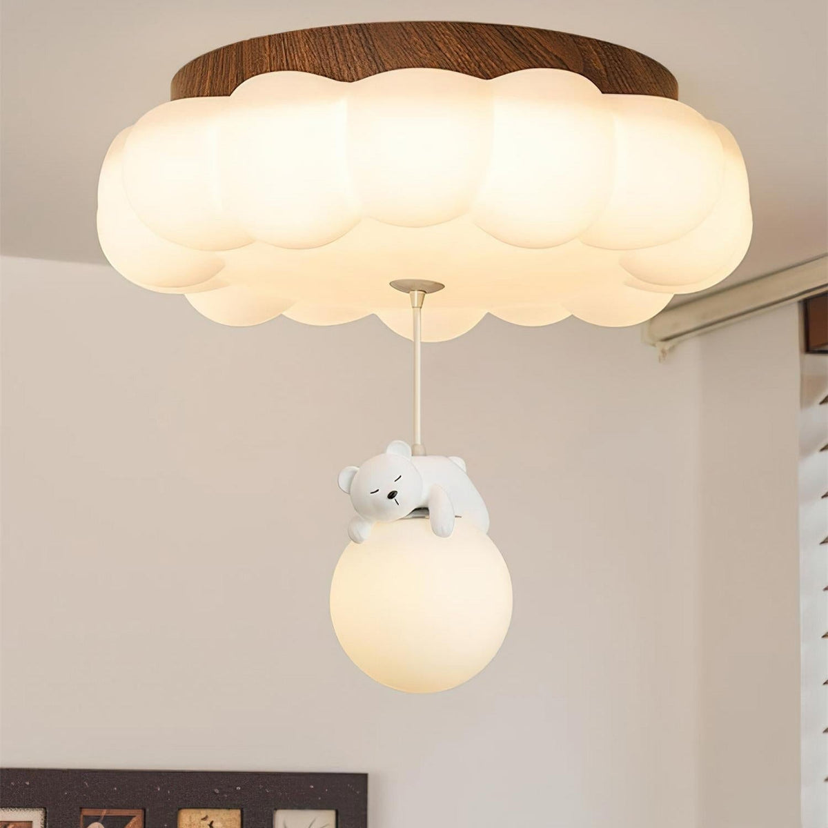 Quen Schattige Cake Beer Plafondlamp