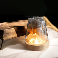 Himalaya Zoutlamp - Kristallen Nachtlicht & etherische olie diffuser