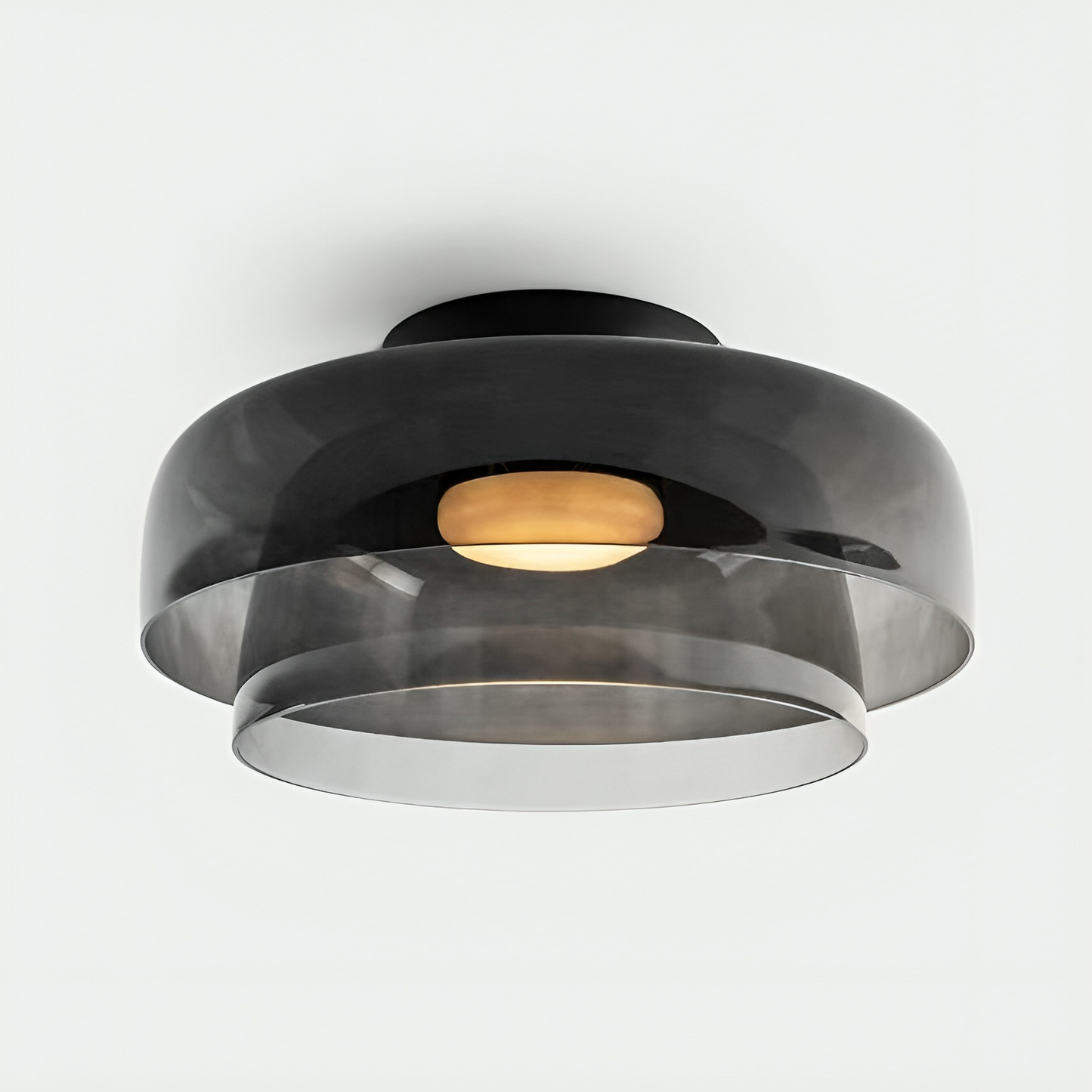 Nordic Bauhaus Glazen Laag Hanglamp
