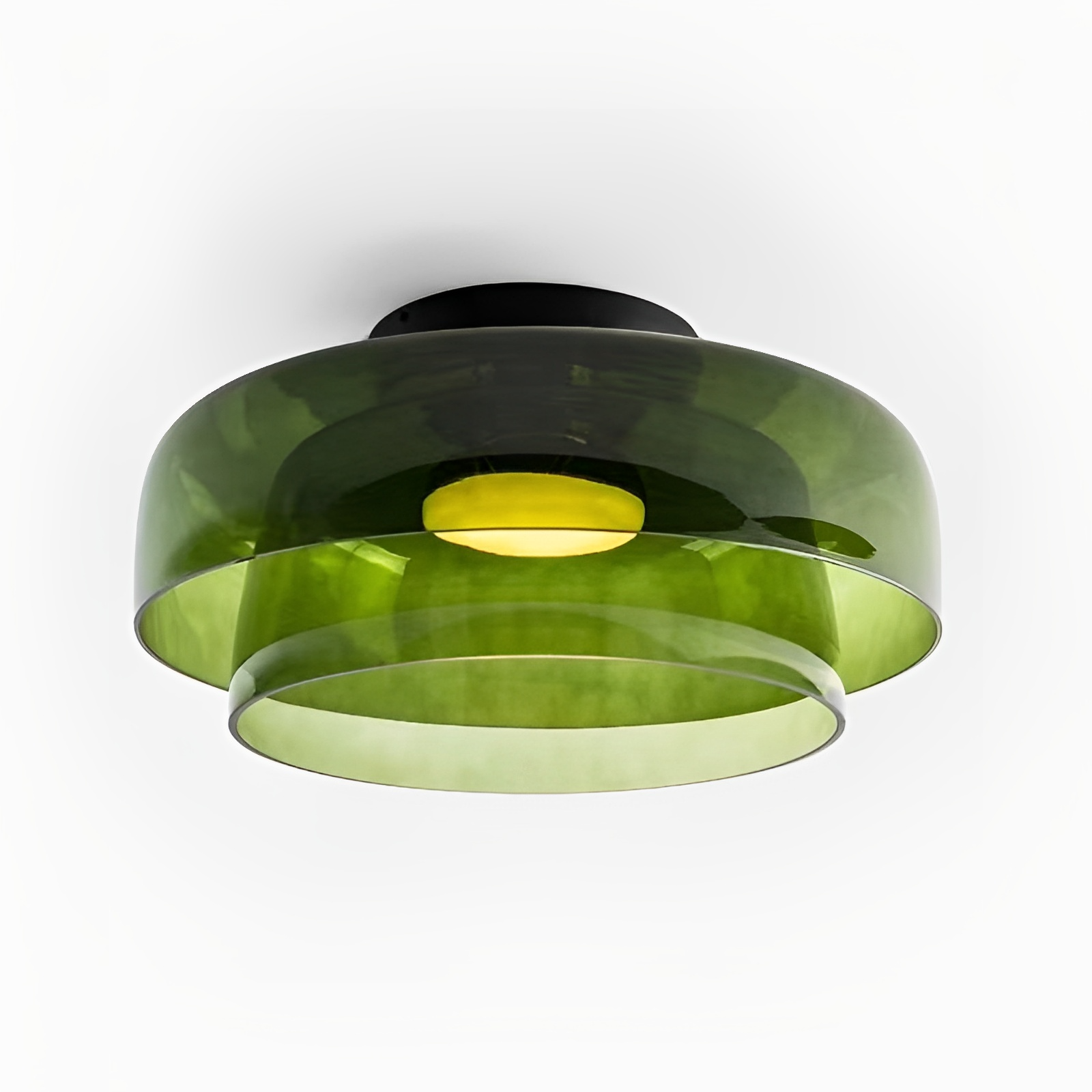 Nordic Bauhaus Glazen Laag Hanglamp
