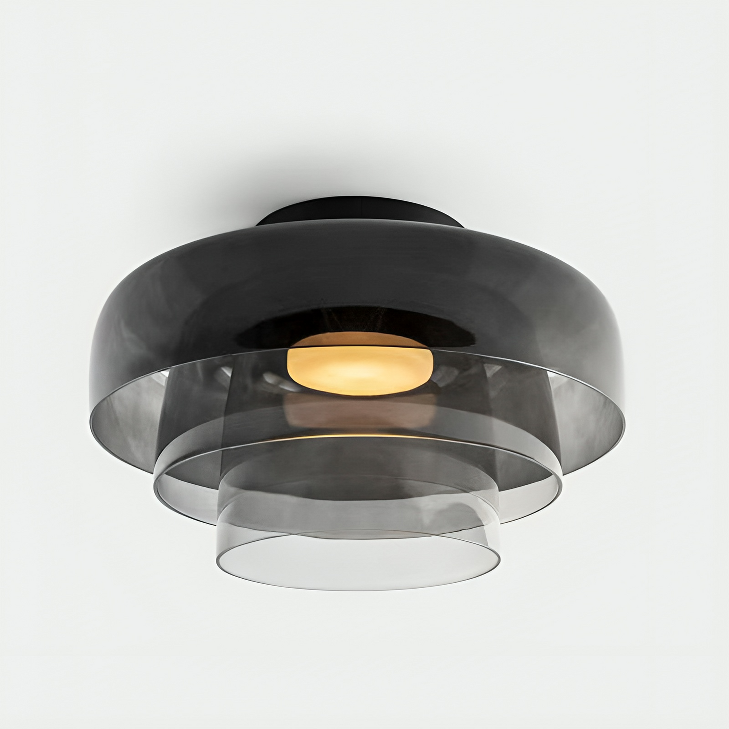 Nordic Bauhaus Glazen Laag Hanglamp