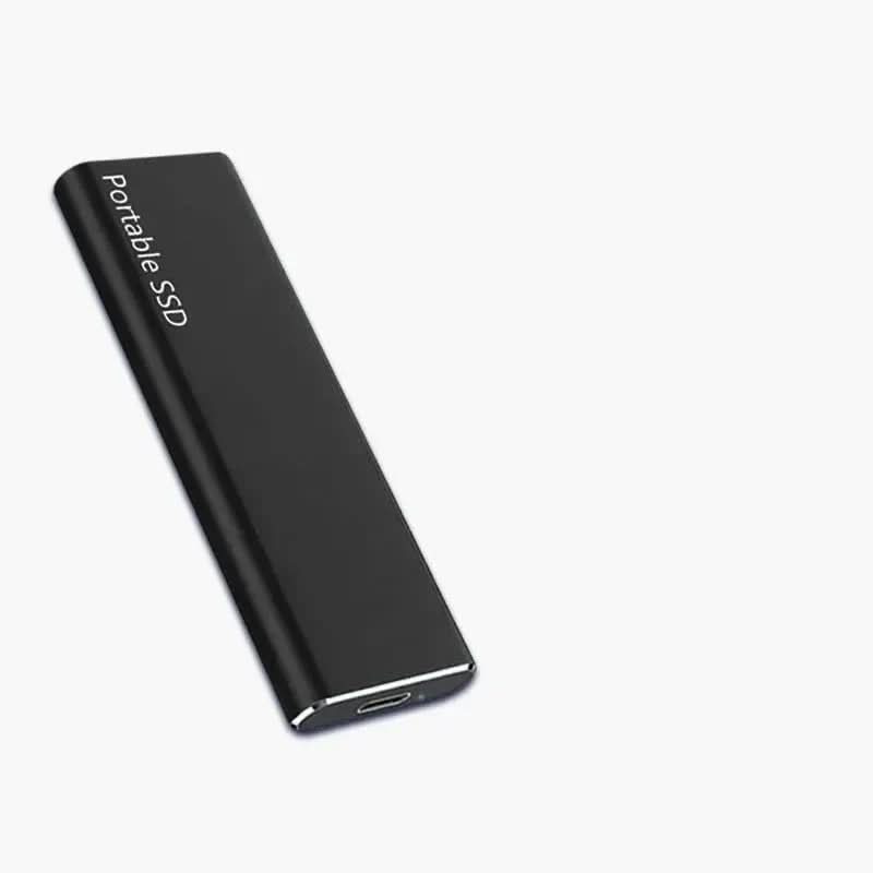 Ultradunne externe 4-TB-harde schijf voor veilige gegevensopslag