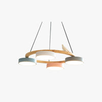 Cliff Chandelier Vogel Rond