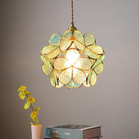 Bloeiende Nordic Bloem Glas Hanglamp