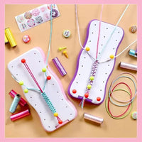 DIY Handtouw Vlechtset – Creatieve Knutselset voor Kinderen