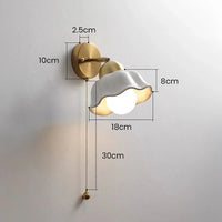 Ombre Franse Wandlamp