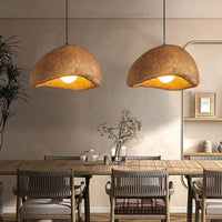 Wabi-Sabi Koffie Cloud Japandi Hars Hanglamp