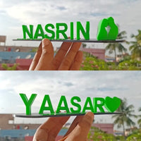NameFusion | Hiermee kun je twee namen combineren in één elegant en gepersonaliseerd naamplaatje