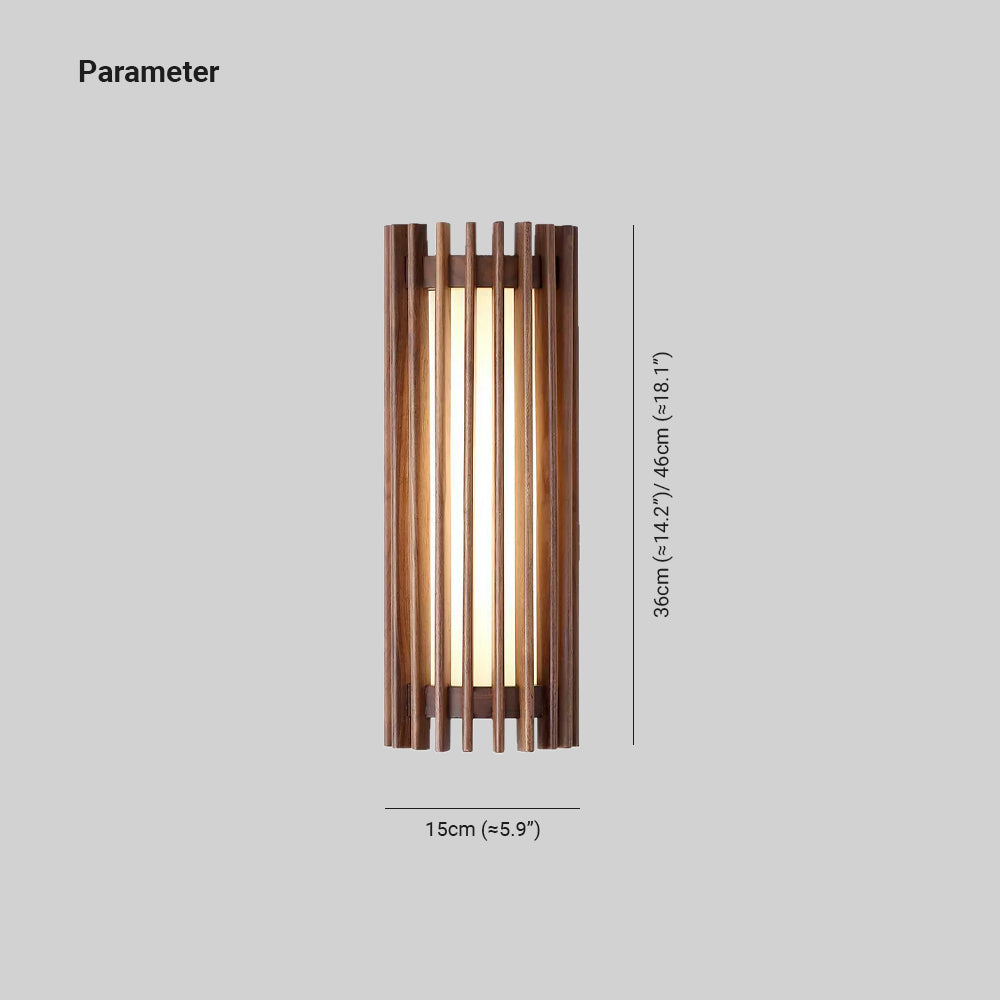 Neyra Walnoten Wandlamp
