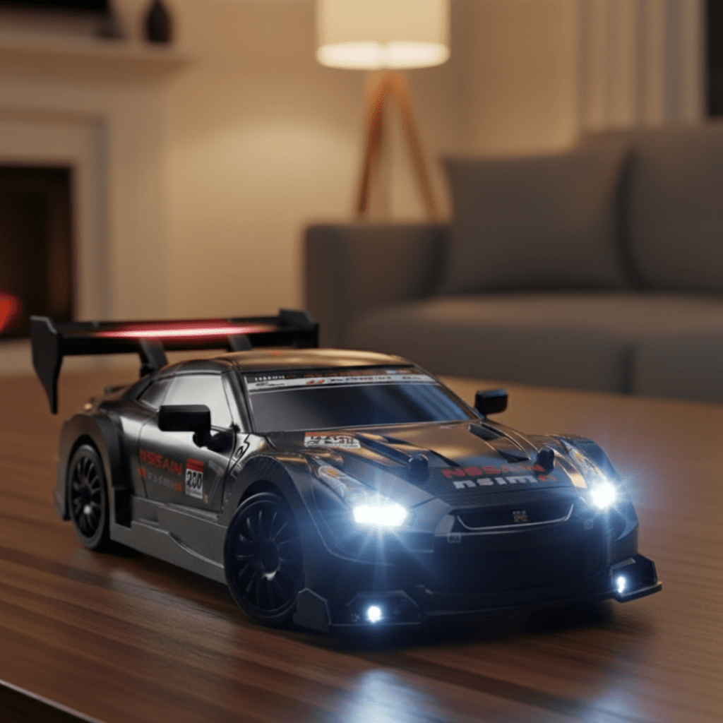 DRIFTIGNITE – 4WD RC-Driftauto met bijzonder gladde banden