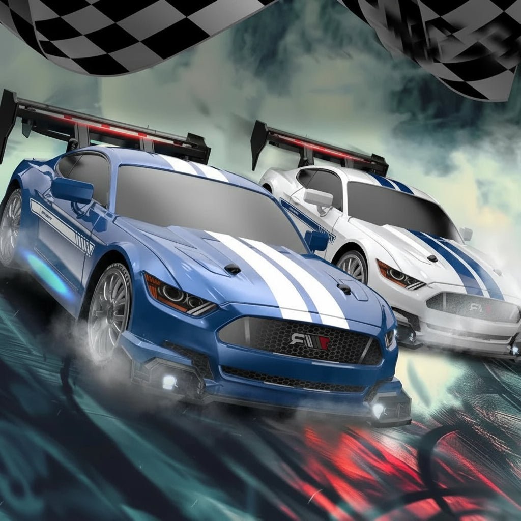DRIFTIGNITE – 4WD RC-Driftauto met bijzonder gladde banden