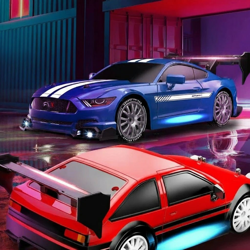 DRIFTIGNITE – 4WD RC-Driftauto met bijzonder gladde banden