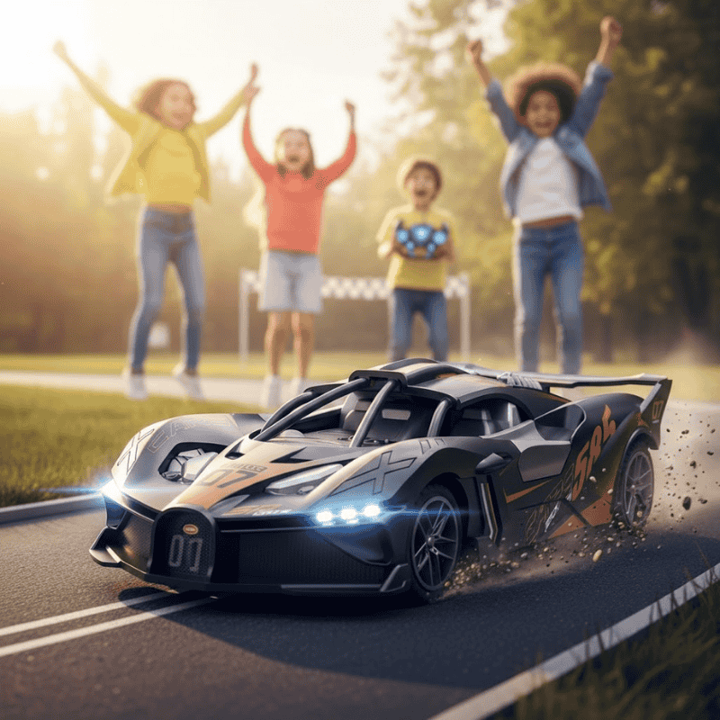 Rennenmeister – 4CH RC-Driftauto Met Realistisch Ontwerp & Zachte Besturing