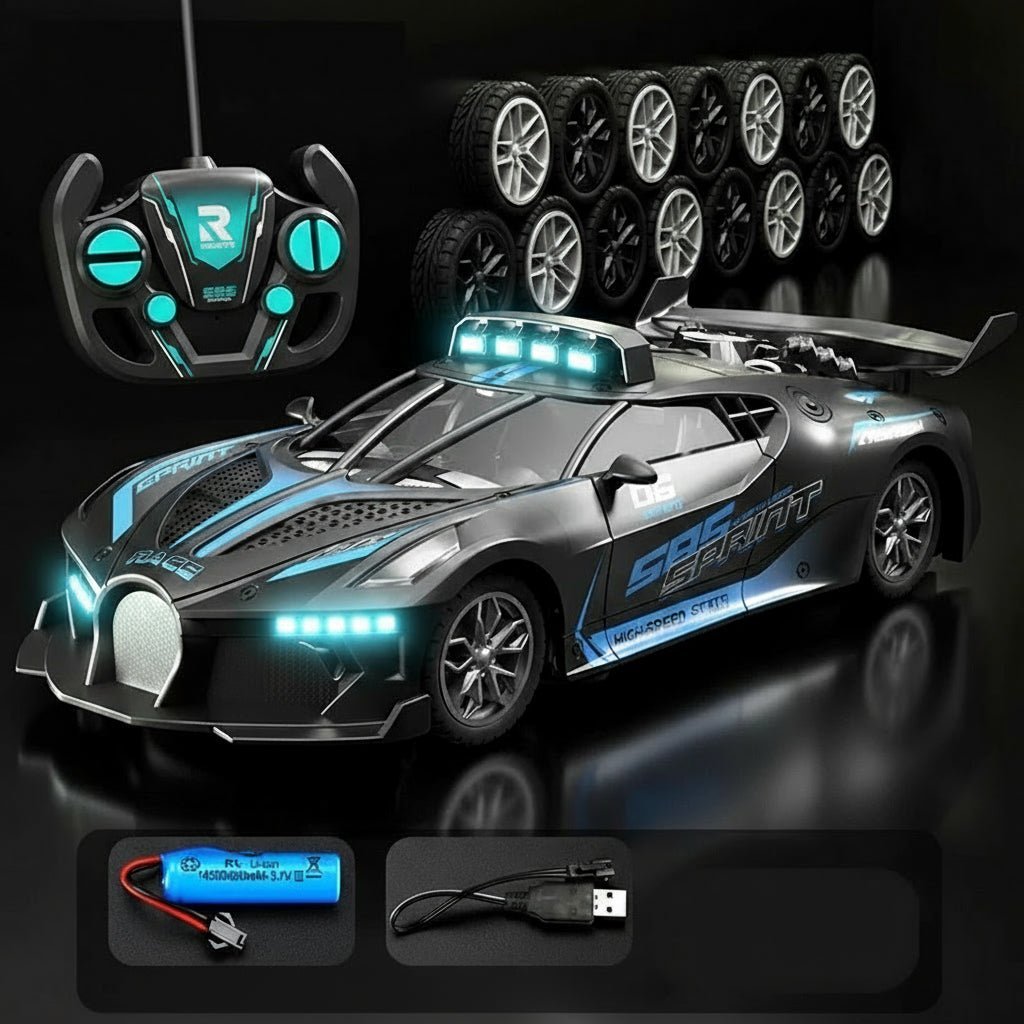 Rennenmeister – 4CH RC-Driftauto Met Realistisch Ontwerp & Zachte Besturing