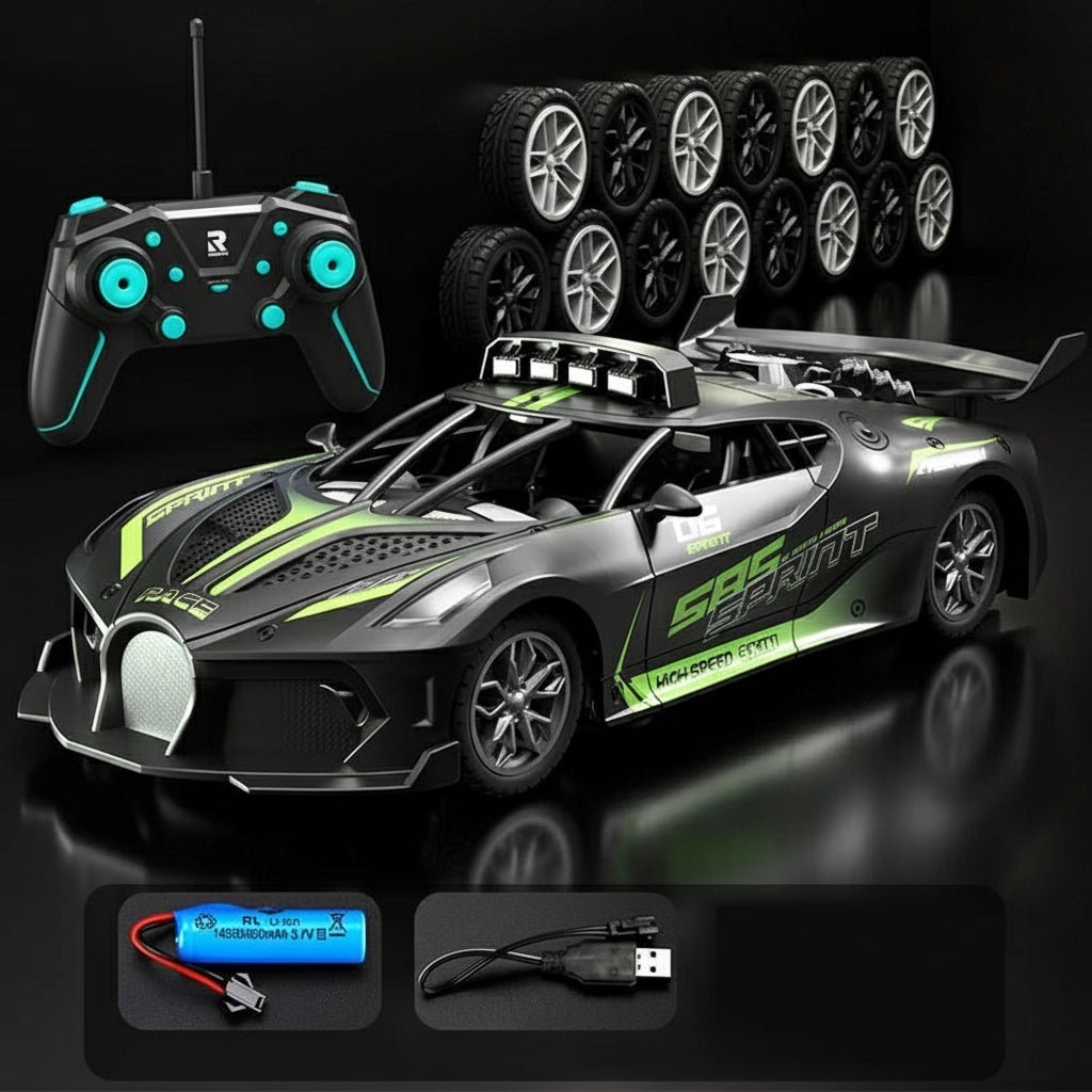 Rennenmeister – 4CH RC-Driftauto Met Realistisch Ontwerp & Zachte Besturing