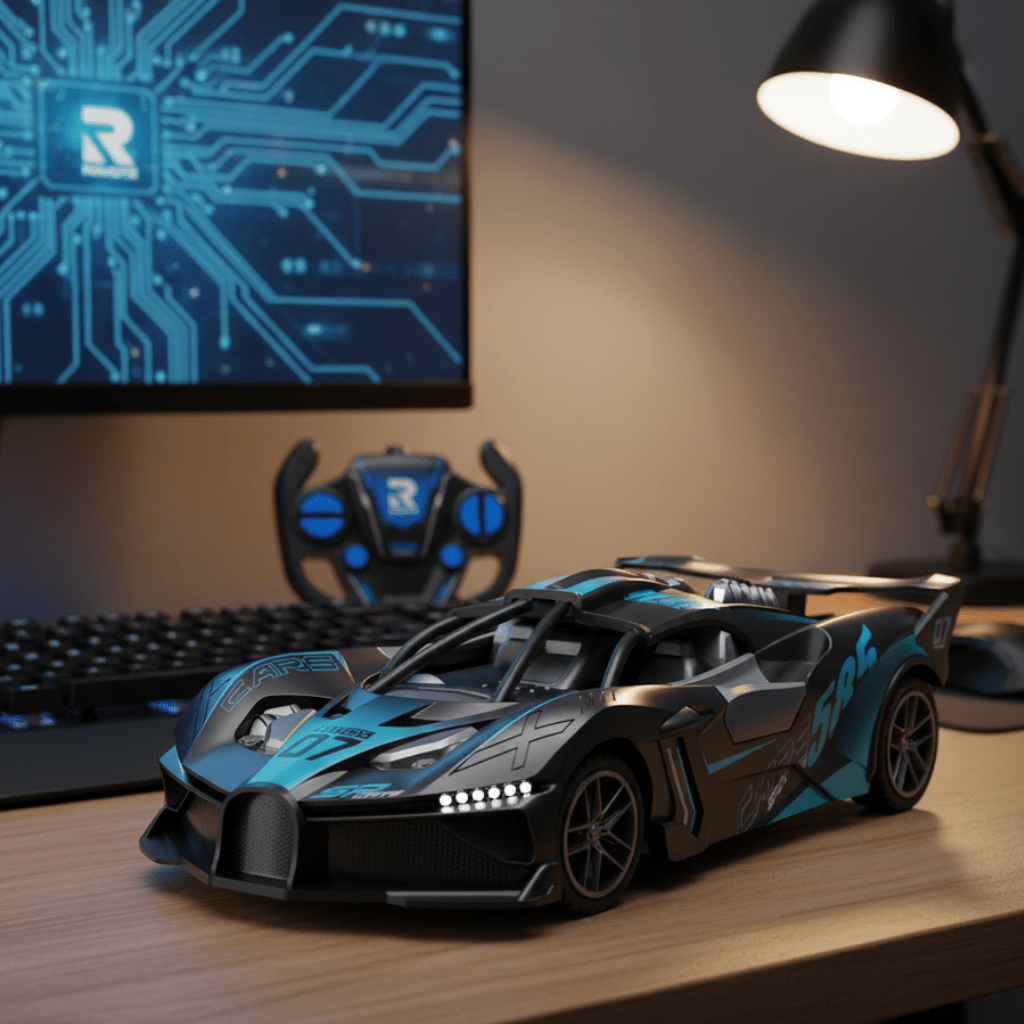 SPEEDCUB – Kindvriendelijke 1:18 RC-driftauto met robuust ontwerp
