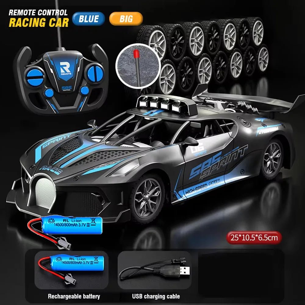 SPEEDCUB – Kindvriendelijke 1:18 RC-driftauto met robuust ontwerp