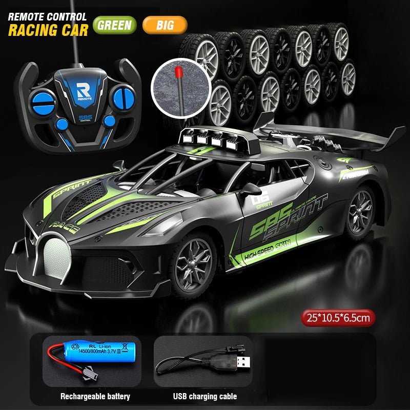 SPEEDCUB – Kindvriendelijke 1:18 RC-driftauto met robuust ontwerp