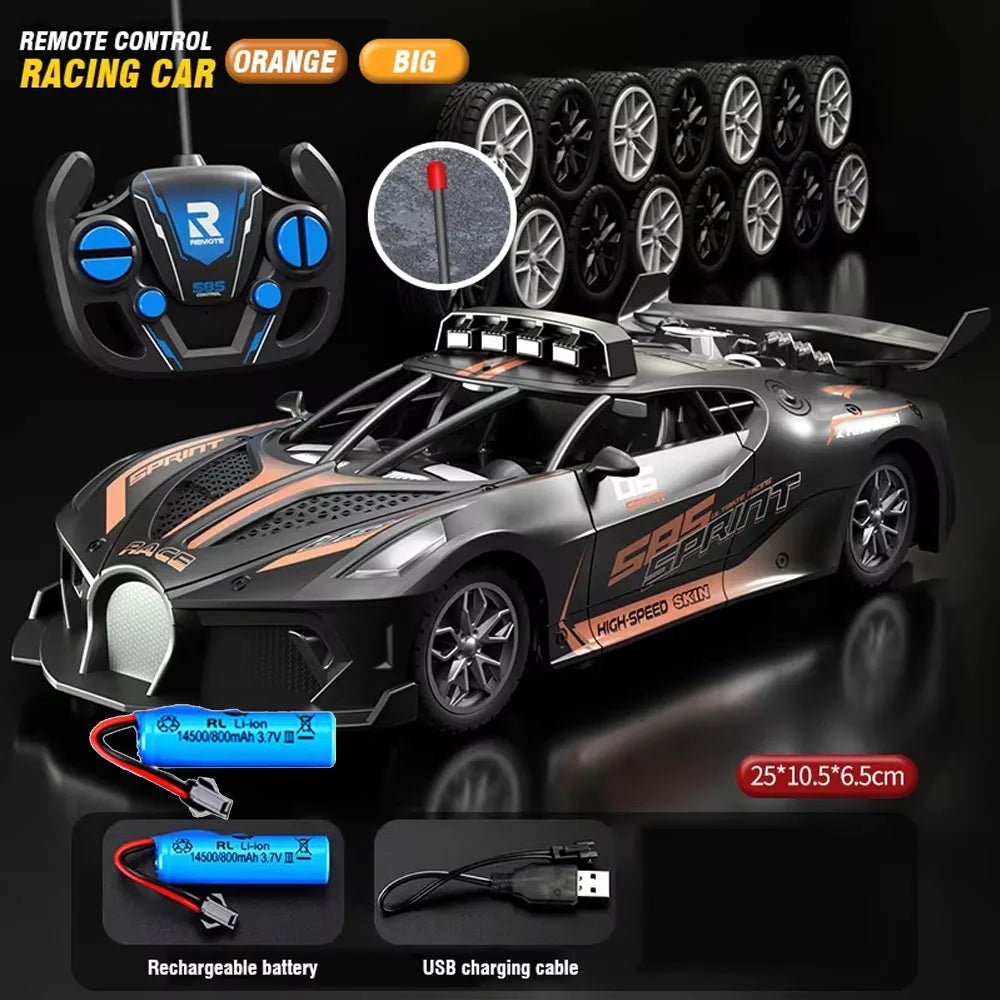SPEEDCUB – Kindvriendelijke 1:18 RC-driftauto met robuust ontwerp