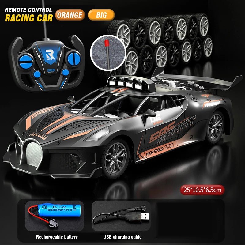 SPEEDCUB – Kindvriendelijke 1:18 RC-driftauto met robuust ontwerp