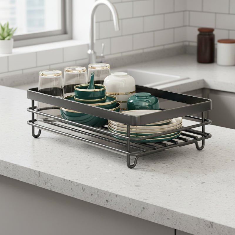 KITCHENFORM – Opvouwbaar afdruiprek van roestvrij staal, ruimtebesparend ontwerp voor moderne keukens