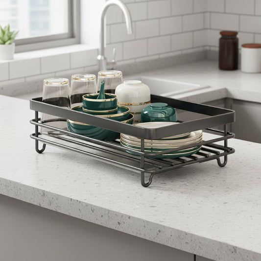 KITCHENFORM – Opvouwbaar afdruiprek van roestvrij staal, ruimtebesparend ontwerp voor moderne keukens