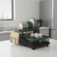 KITCHENFORM – Opvouwbaar afdruiprek van roestvrij staal, ruimtebesparend ontwerp voor moderne keukens