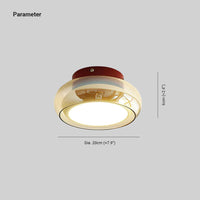 Juni Industriële Plafondlamp Glas