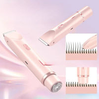 Dames 2-in-1 Trimmer voor Gezicht en Lichaam