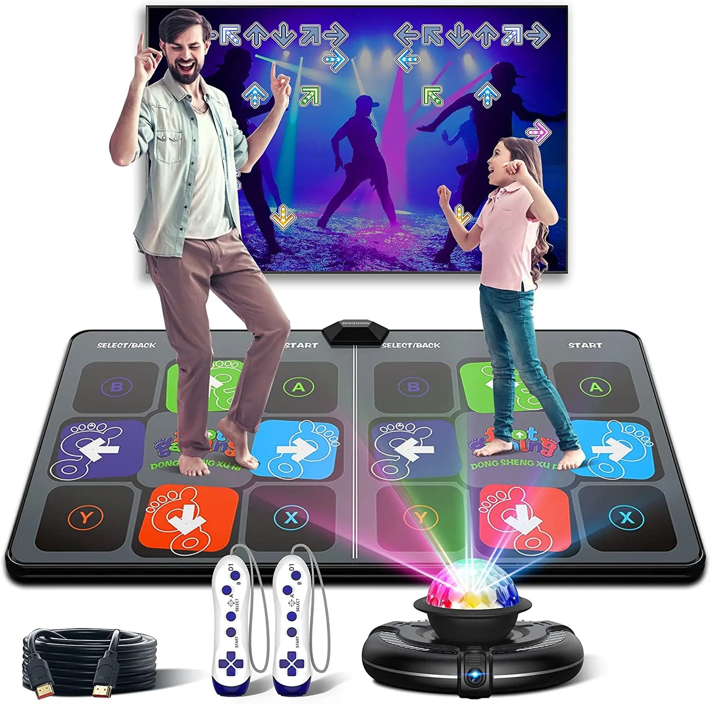 DanceMaster Interactieve Dansmat – Fitness & Plezier voor het Hele Gezin