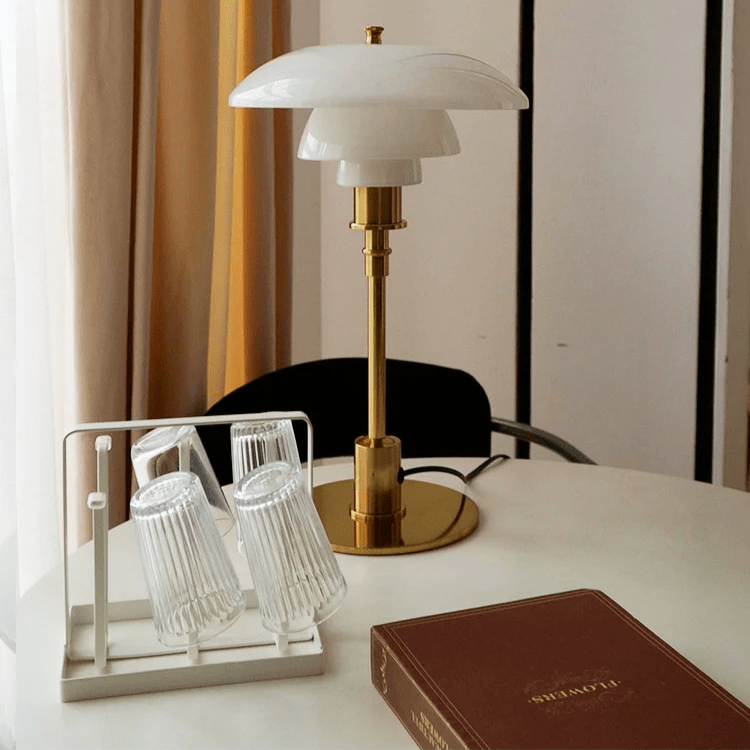 NORDILUX – Minimalistische dimbare tafel lamp met warm LED-licht