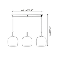 Juni Hanglamp Ontwerp Rookglas