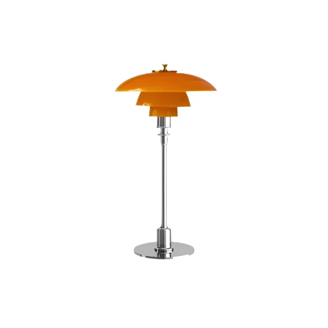 Scandinavische LED-tafellamp van glas – 3-scherm ontwerp