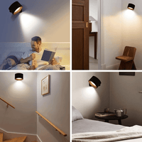 Draadloze Wandlamp – 360° Verstelbare en Oplaadbare LED-verlichting (USB)