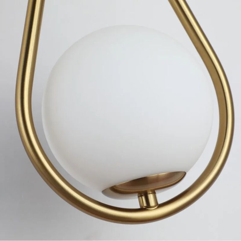 LumiSphere G9 LED Wandlamp | Moderne matglazen wandarmatuur voor slaapkamers, balkons en gangen
