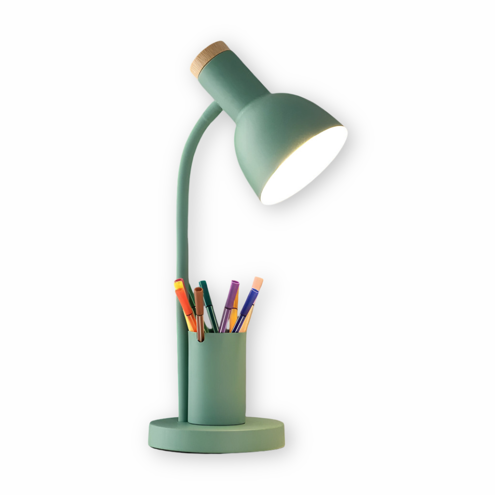 Cressida - Moderne LED Tafellamp met Pennenhouder
