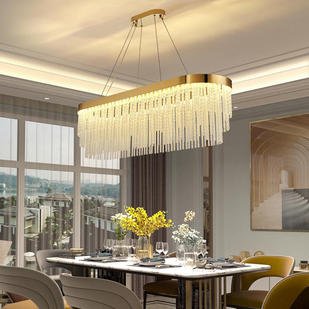 Arisha Hanglamp Ronde Modern, Metaal, Goud, Woonkamer/Horeca