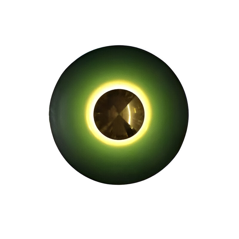 Kleurrijke Ronde Metalen Wandlamp