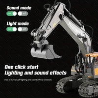 DiggerMaster | RC Graafmachine met 11 Functies – Realistisch Bouwspeelgoed