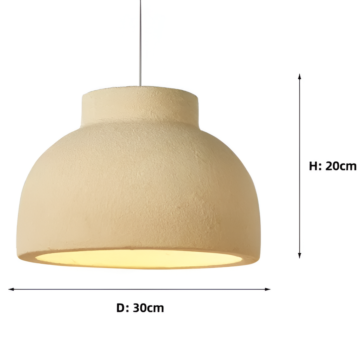 Nordic Bowl Minimalistische Polystyreen Hanglamp