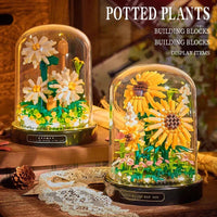 BloomBrick DIY Micro Bloemen Bouwstenen | Mini Baksteen Puzzel | Huisdecoratie & Cadeau-idee voor Kinderen