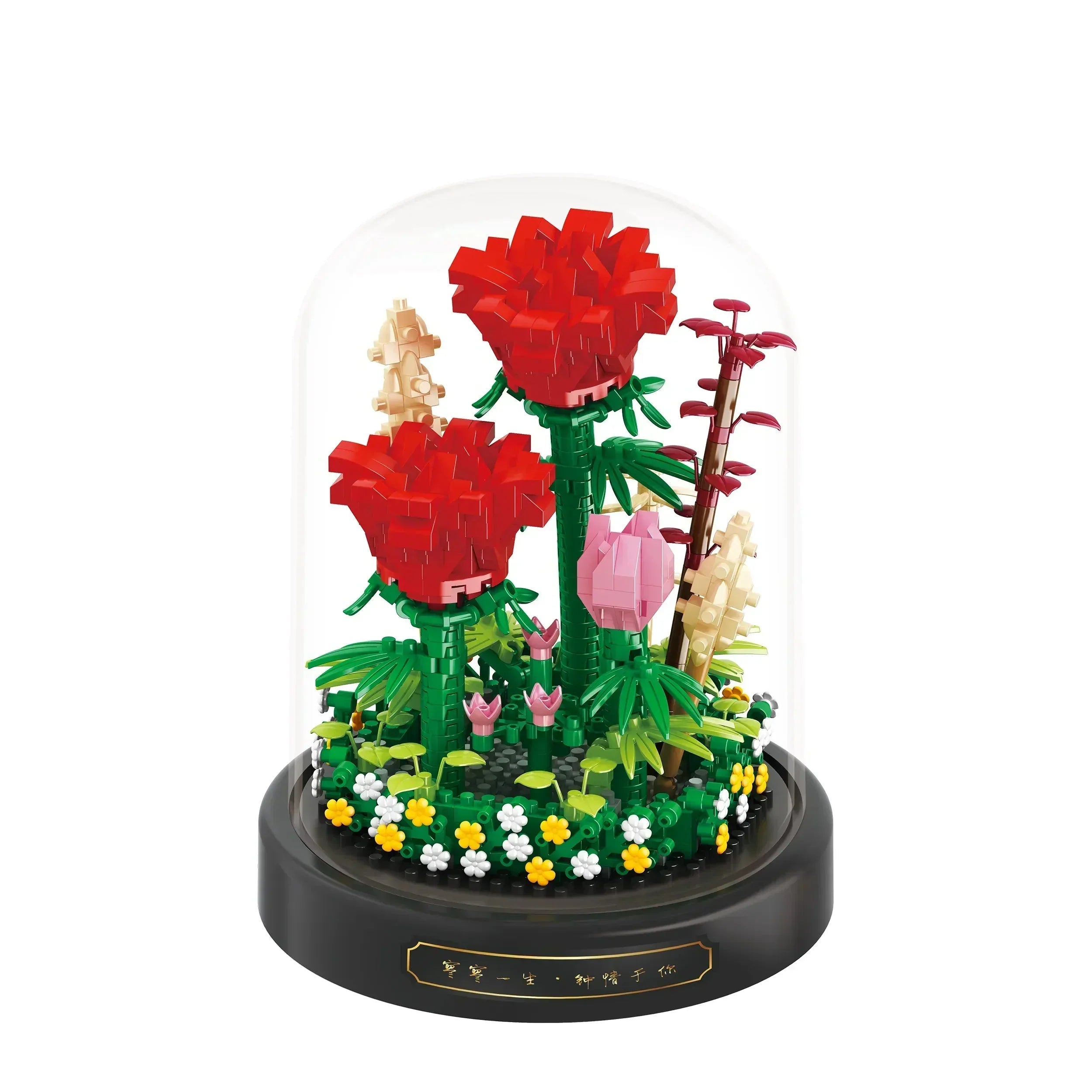 BloomBrick DIY Micro Bloemen Bouwstenen | Mini Baksteen Puzzel | Huisdecoratie & Cadeau-idee voor Kinderen