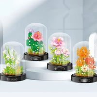 BloomBrick DIY Micro Bloemen Bouwstenen | Mini Baksteen Puzzel | Huisdecoratie & Cadeau-idee voor Kinderen