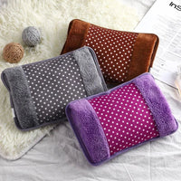 Oplaadbare Draadloze Warmtepad voor Baby's, Kinderen en Volwassenen - Super Zachte Stof