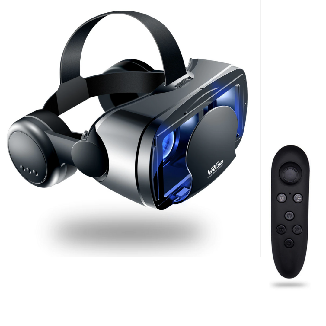 Lunero Reality PRO+ | Smart VR Bril met Geïntegreerde Headset voor iPhone & Android