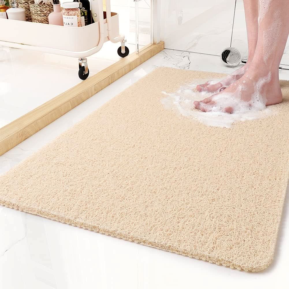 Douchematt | Antislip Badmat met Afvoer | Sneldrogend en Onderhoudsvriendelijk | Aqualuxe