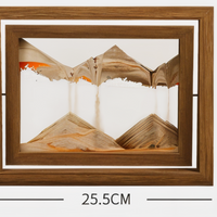 DynaFlow Zandkunst - 360° Draaibare Zandschildering - Rechthoekig Zandlandschap