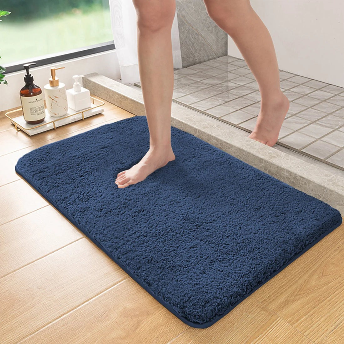 Ultra Zachte Microvezel Badmat – Sneldrogend en Antislip