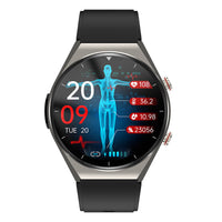 One-Click Bloedglucose|Bloedglucose Bloeddruk ECG|ECG HRV Hartslagmonitor Gezondheids Smartwatch